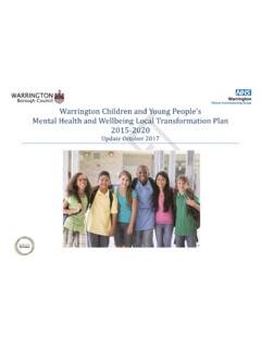 Warrington Children and Young People’s Mental …
