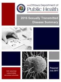 2016 Sexually Transmitted Disease Summary - miOttawa
