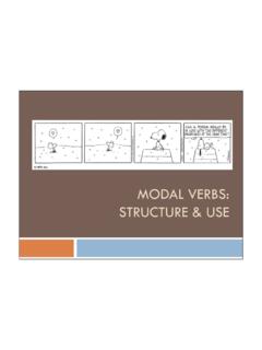 MODALVERBS: STRUCTURE&amp; USE - Universidad Veracruzana