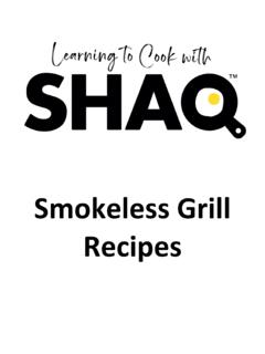 Show Smokeless Grill Recipes - ShopHQ