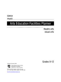 Arts Education Facilities Planner - …