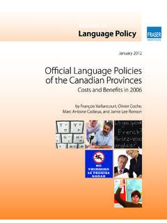 Official Language Policies of the Canadian Provinces