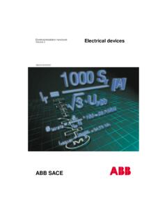Electrical installation handbook - Vol - ABB