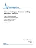 Overseas Contingency Operations Funding: Background and …