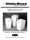 INSTALLATION AND SERVICE MANUAL - …