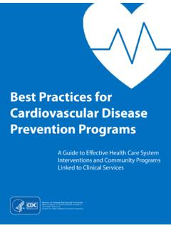 Best Practices for Cardiovascular Disease Prevention …