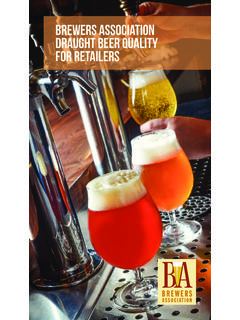 Brewers Association Draught Beer Quality for Retailers