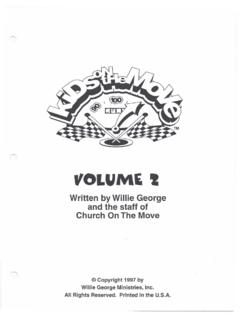 by Willie George and the staff of Church On The Move