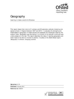 Full Report - Geography declining in schools
