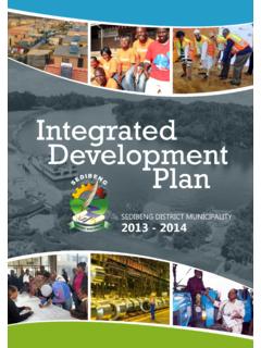 Integrated Development Plan - Sedibeng District …
