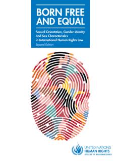 BORN FREE AND EQUAL - OHCHR | Home