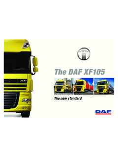 The DAF XF105 - Paccar