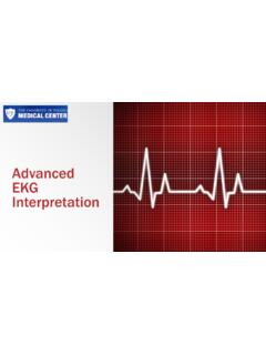 Advanced EKG Interpretation - University of Toledo