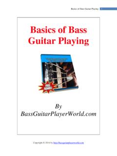 Basics of Bass - Bass Guitar Player World