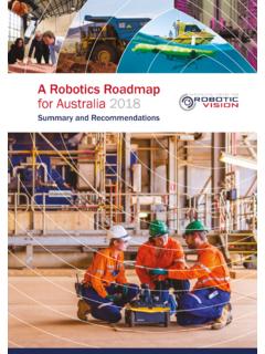 A Robotics Roadmap for Australia 2018 - …