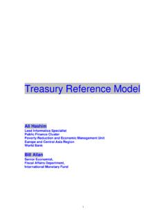 Treasury Reference Model - World Bank