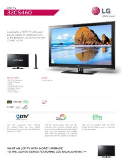 LCD TV 32CS460