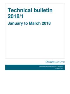 Technical bulletin 2018/1 - audit-scotland.gov.uk