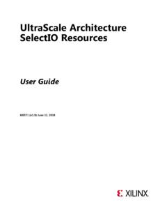 UltraScale Architecture SelectIO Resources - Xilinx