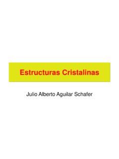 Estructuras Cristalinas - Rafael Land&#237;var University