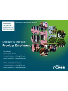 Medicare &amp; Medicaid Provider Enrollment