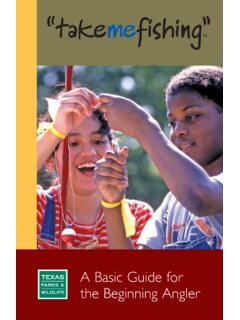Take Me Fishing: A Basic Guide for the Beginning ... - Texas