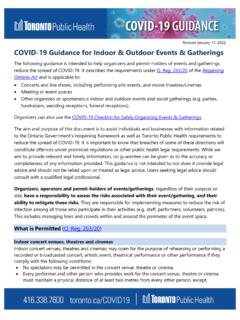 Revised January 11, 2022 COVID-19 Guidance for Indoor ...