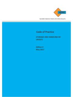 Code of Practice - AEISG