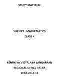 STUDY MATERIAL - Kendriya Vidyalaya No.3 A.F.S …