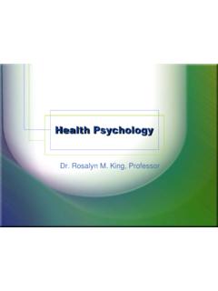 Dr. Rosalyn M. King, Professor - King's Psychology Network