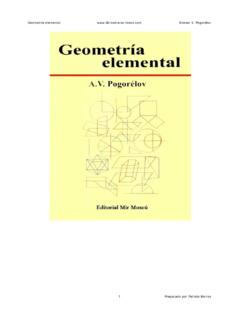 Geometr&#237;a elemental www.librosmaravillosos.com Aleksei V ...