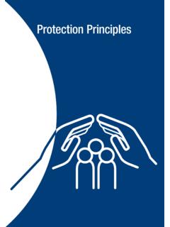 Protection Principles - Sphere Handbook