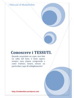 Conoscere i TESSUTI. - www.rsuslcpiemonte.it