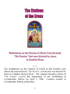 Meditations on the Passion of Christ from the book …