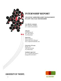 INTERNSHIP REPORT - Universiteit Twente