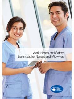 Work Health and Safety Essentials for Nurses and Midwives