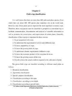 Chapter 2 Field crop classification - BU