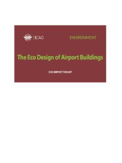 The Eco-Design of Airport Buildings - ICAO