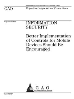 GAO-12-757, INFORMATION SECURITY: Better …