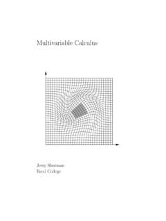 Multivariable Calculus - Duke University