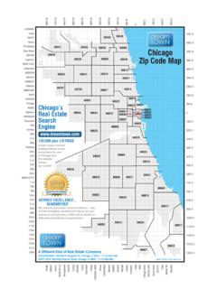 Chicago Zip Code Map - Dream Town