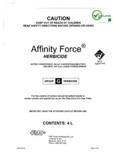 Affinity Force&#174; - HerbiGuide