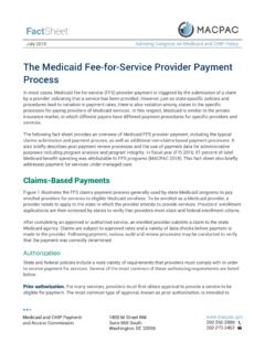 Medicaid Fee-For-Service Provider Payment Process