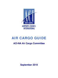 AIR CARGO GUIDE - Airports Council