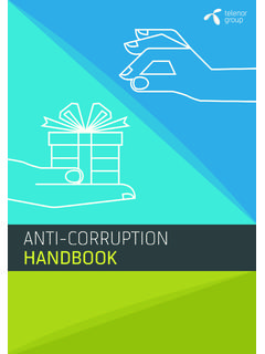 ANTI-CORRUPTION HANDBOOK - Telenor