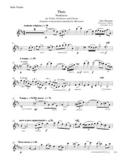 Solo Violin Tha&#239;s - IMSLP
