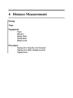 4 Distance Measurements - Indiana