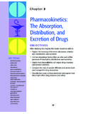 Pharmacokinetics: The Absorption, Distribution, and X ...