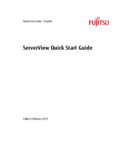 Quick Start guide - Fujitsu