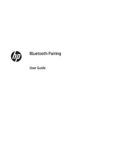 Bluetooth Pairing User Guide